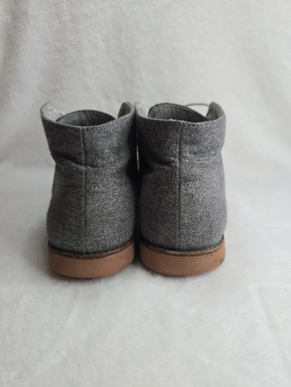 UGG Australia Westly Wool Chukka Boots- Men's Size 10 (USA) Charcoal Gray Wool